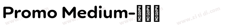 Promo Medium字体转换